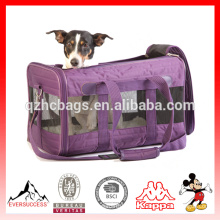 Aerolínea modelo nuevamente diseñada &quot;transportista de mascotas del bolso del lado suave del totalizador del recorrido para los perros y los gatos (ES-Z371)